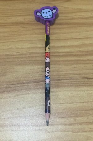 LÁPIS HB HARRY POTTER COM BORRACHA EDWIGES