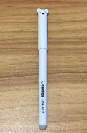 CANETA GEL APAGÁVEL URSO BRANCO