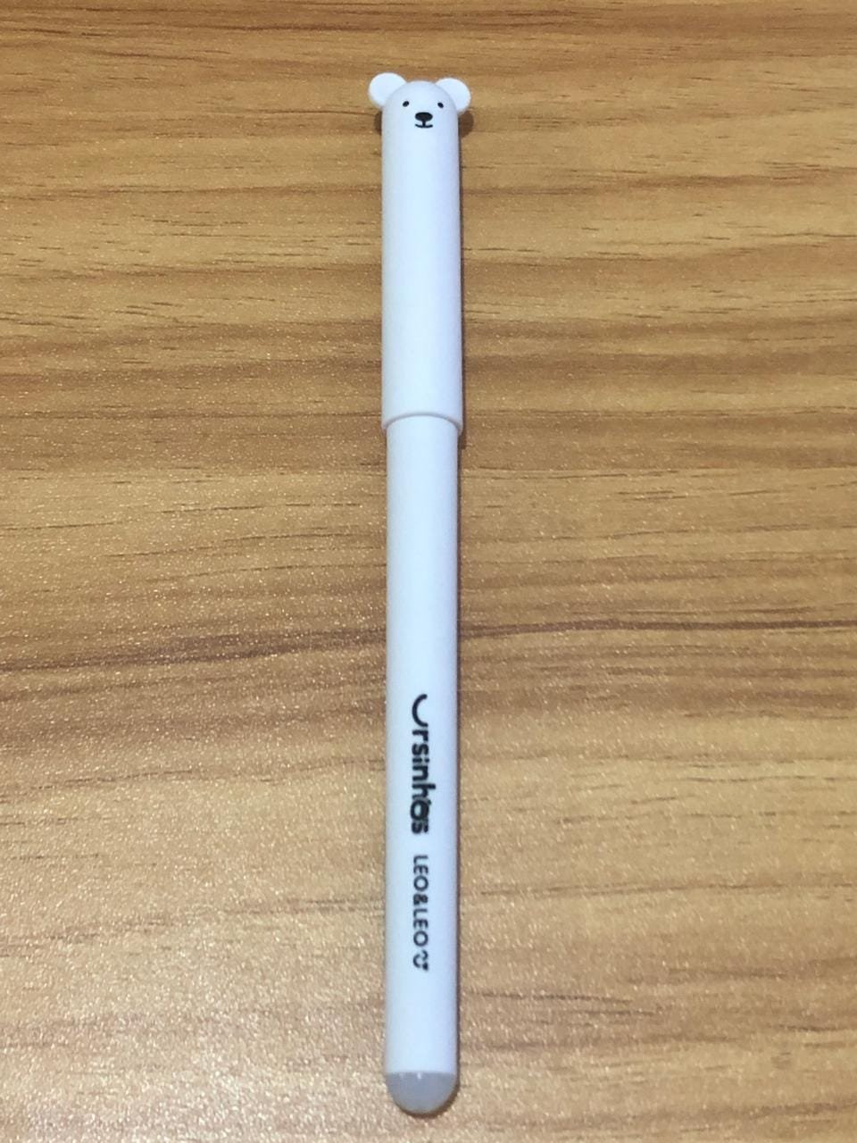 CANETA GEL APAGÁVEL URSO BRANCO