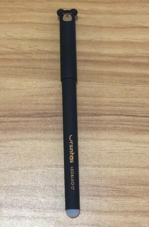 CANETA GEL APAGÁVEL URSO PRETO