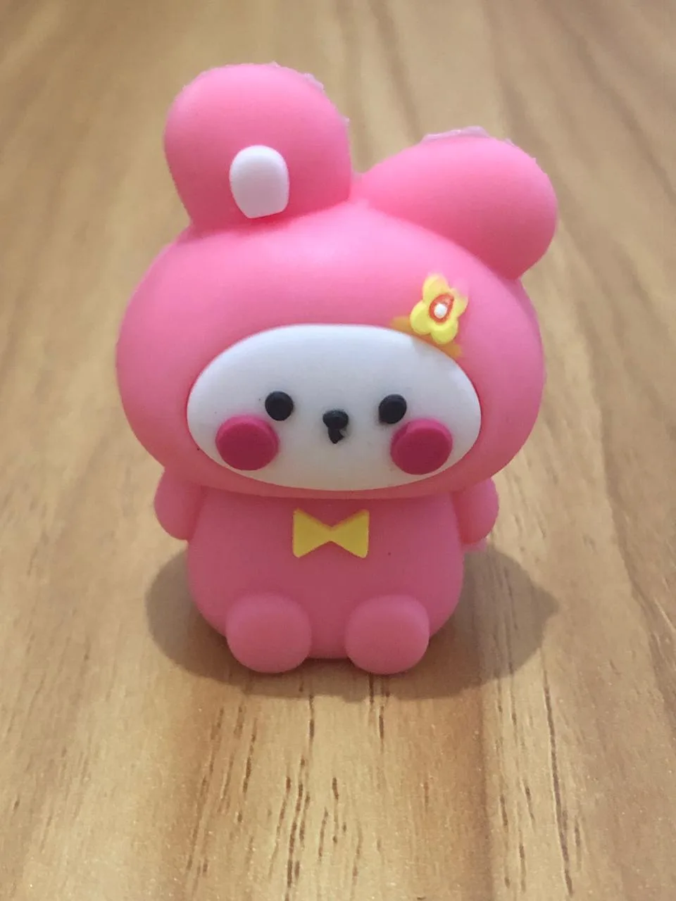 Apontador Menina Coelho - Rosa