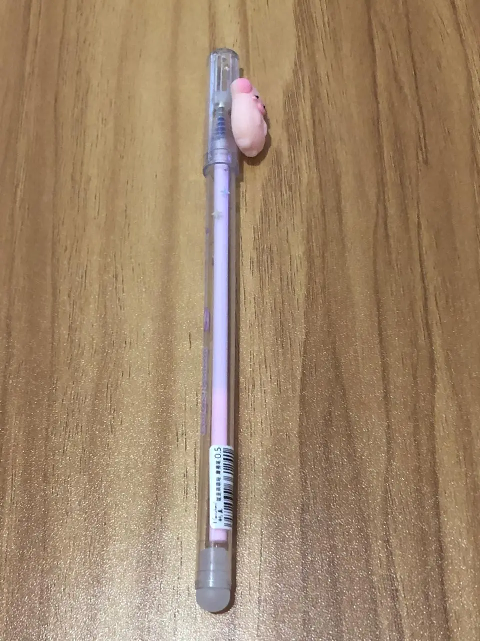 Caneta tampa com Porquinho