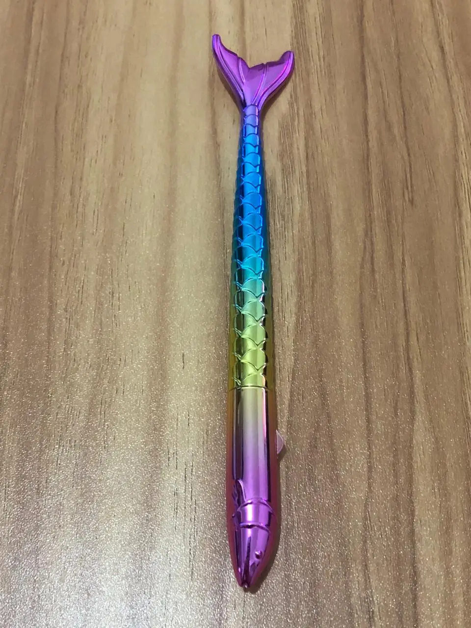 Caneta formato Sereia lilás