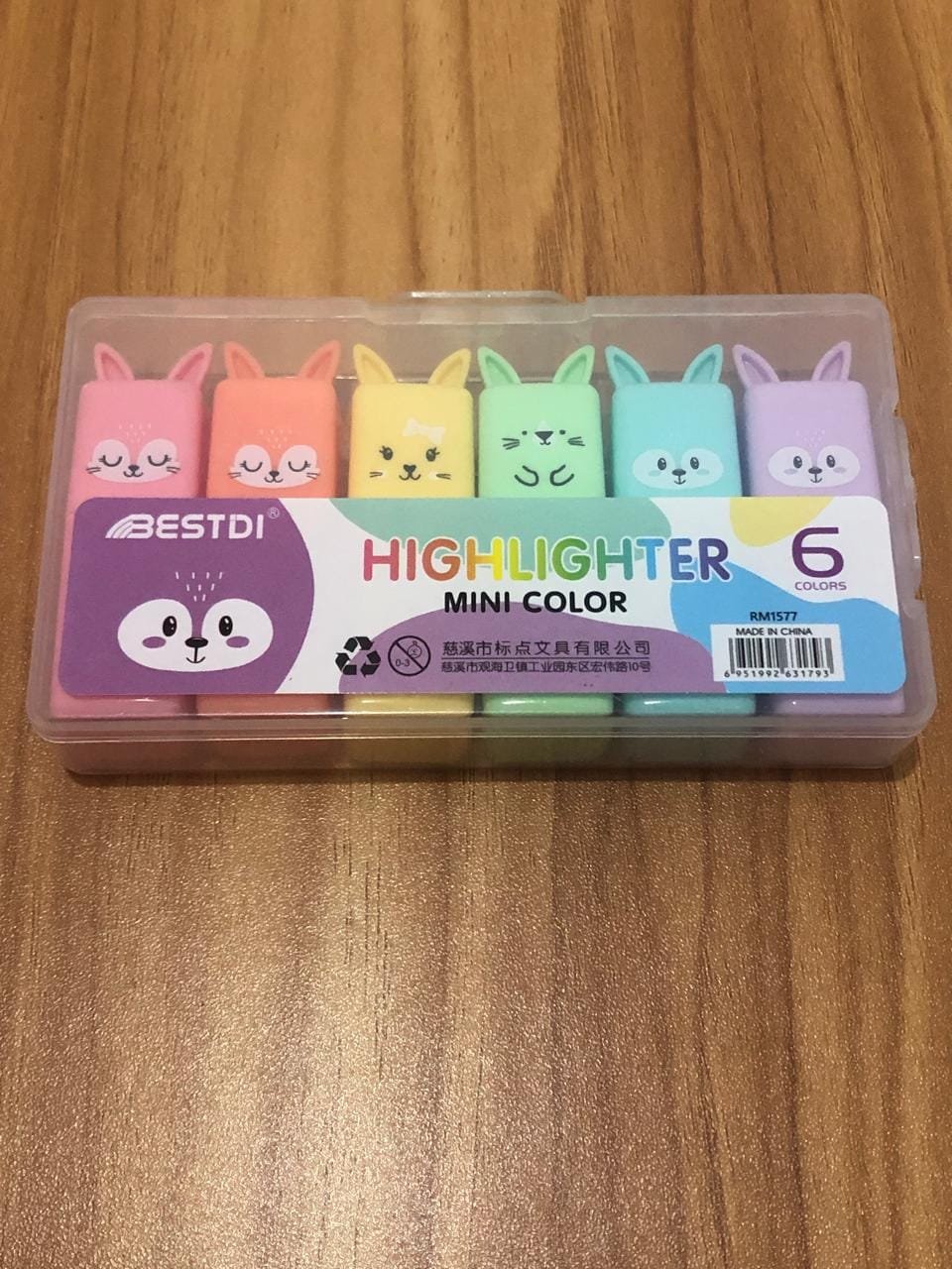 MARCA TEXTO COELHO CAIXINHA 1