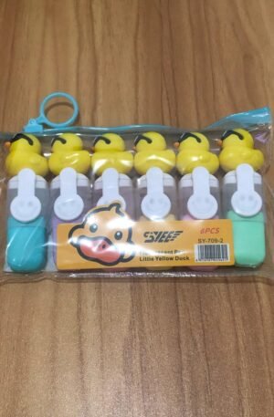 Marca texto pato com óculos