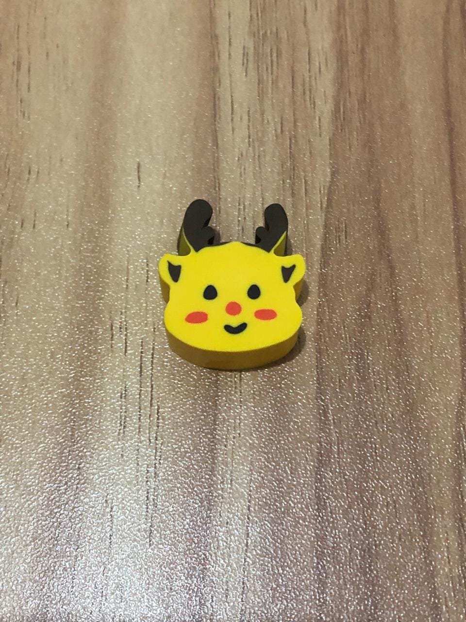 Mini borracha natal cabeça de rena