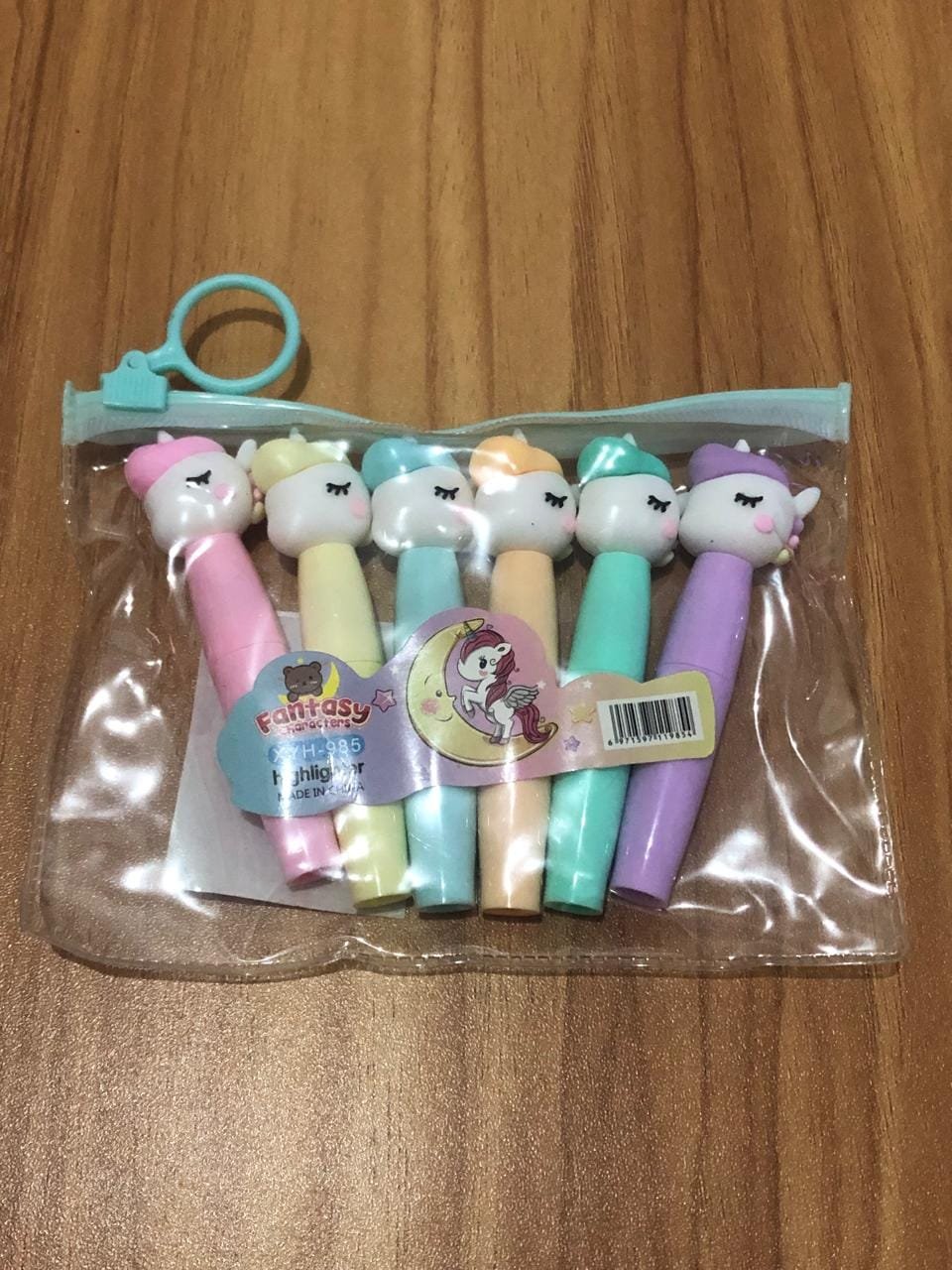 Marca texto unicórnio