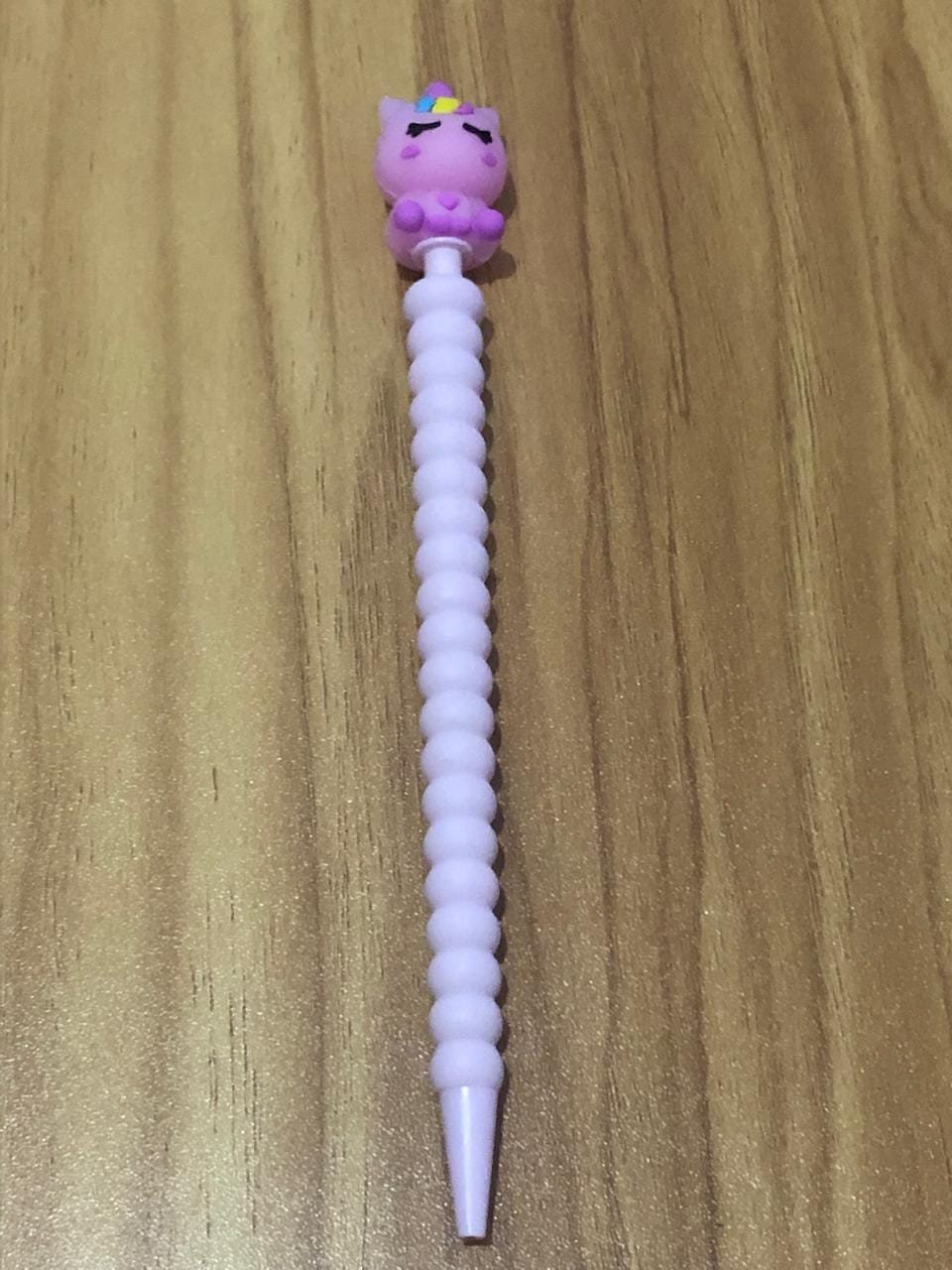 Lapiseira Unicórnio com dobrinhas Roxo