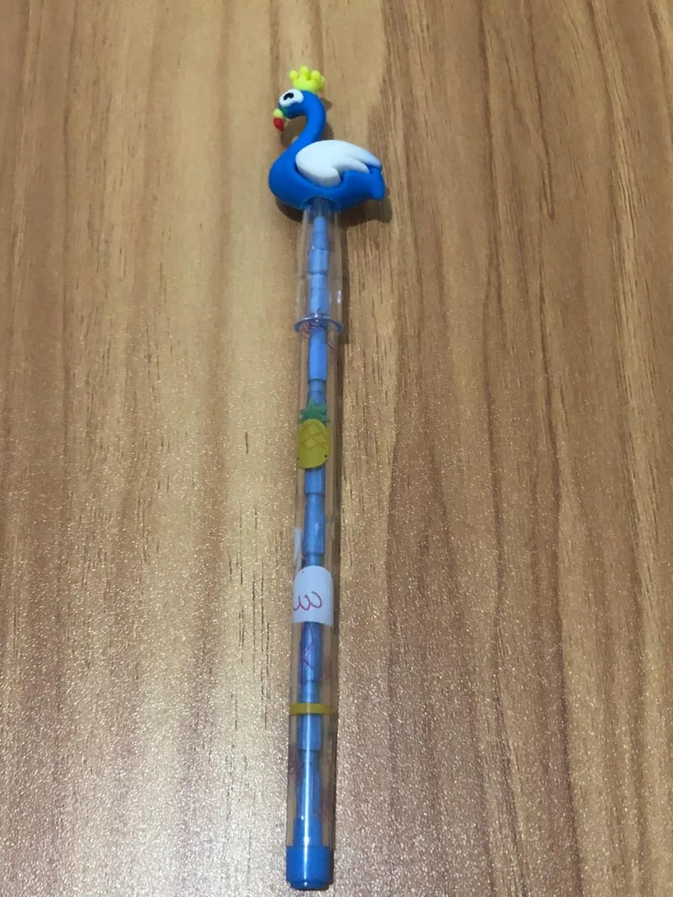 Lapiseira troca ponta Flamingo Azul