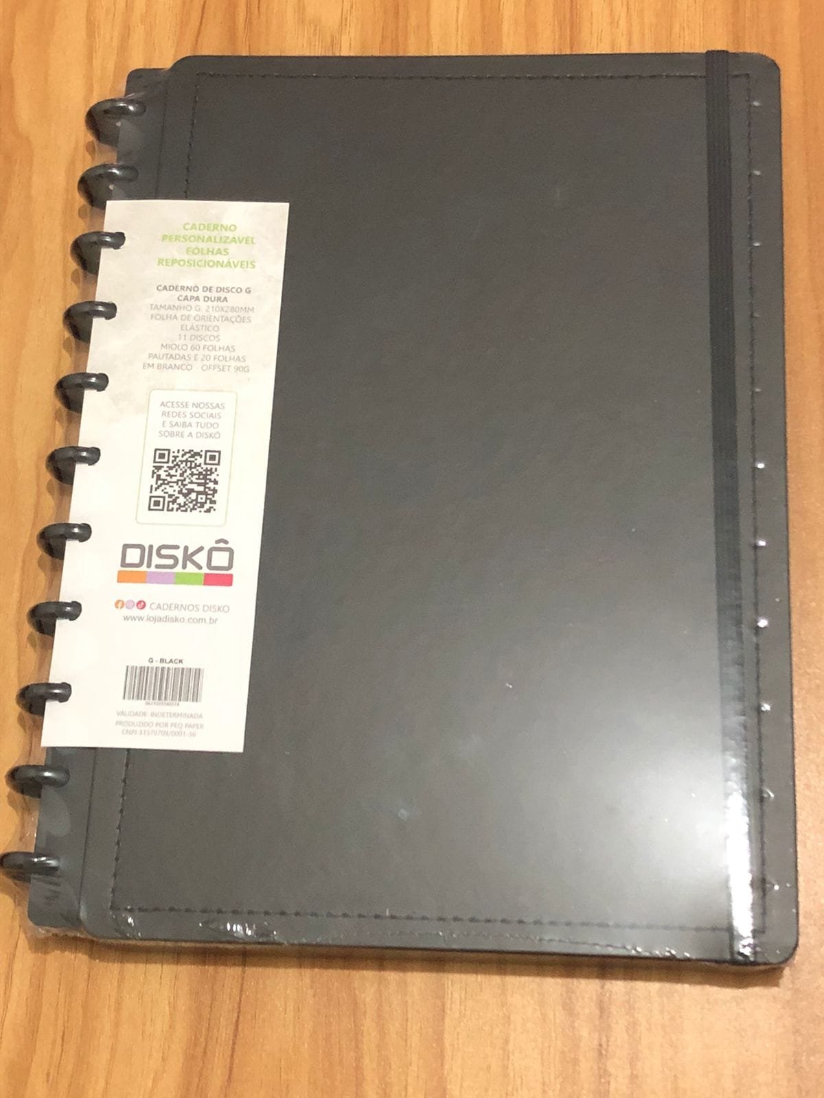 black FRENTE Tamanho G