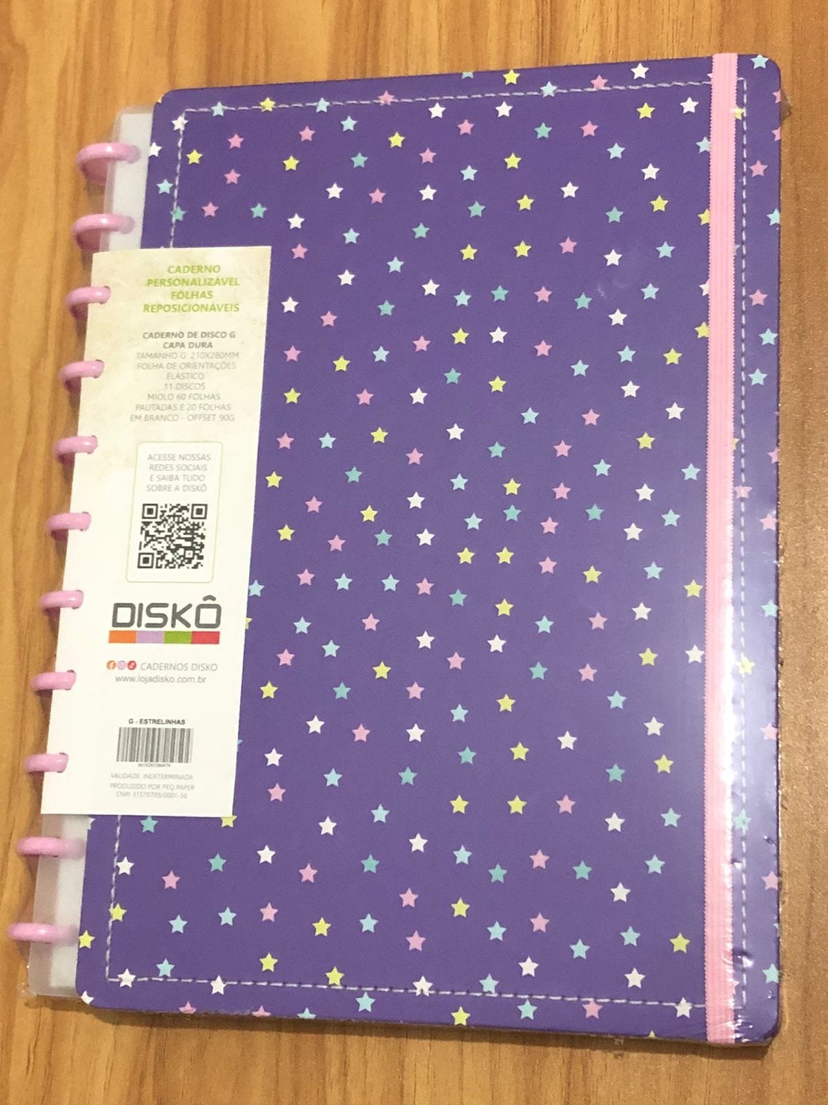 estrelinhas frente tamanho G