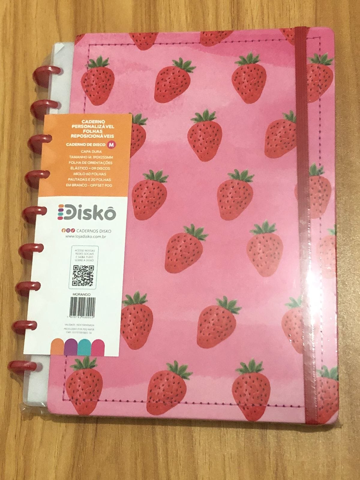 morango FRENTE tamanho M