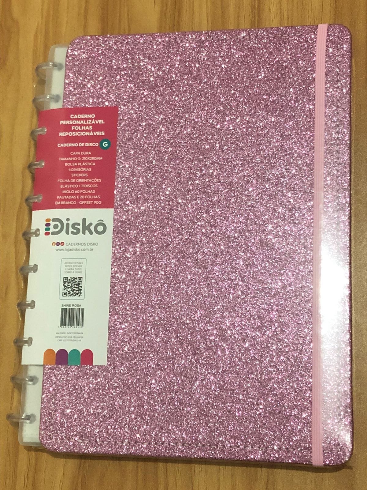 shine rosa Frente Tamanho G